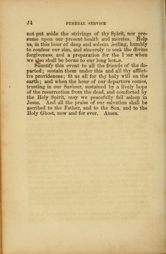 A Manual of Devotion and Hymns for the House of Refuge, City of New York page 74