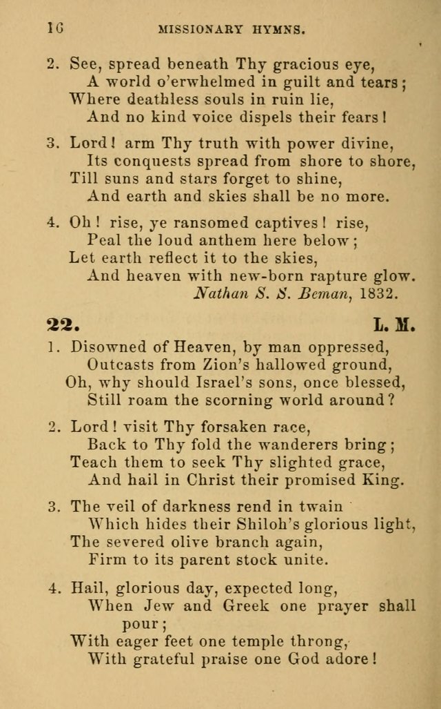 Missionary Hymns page 16