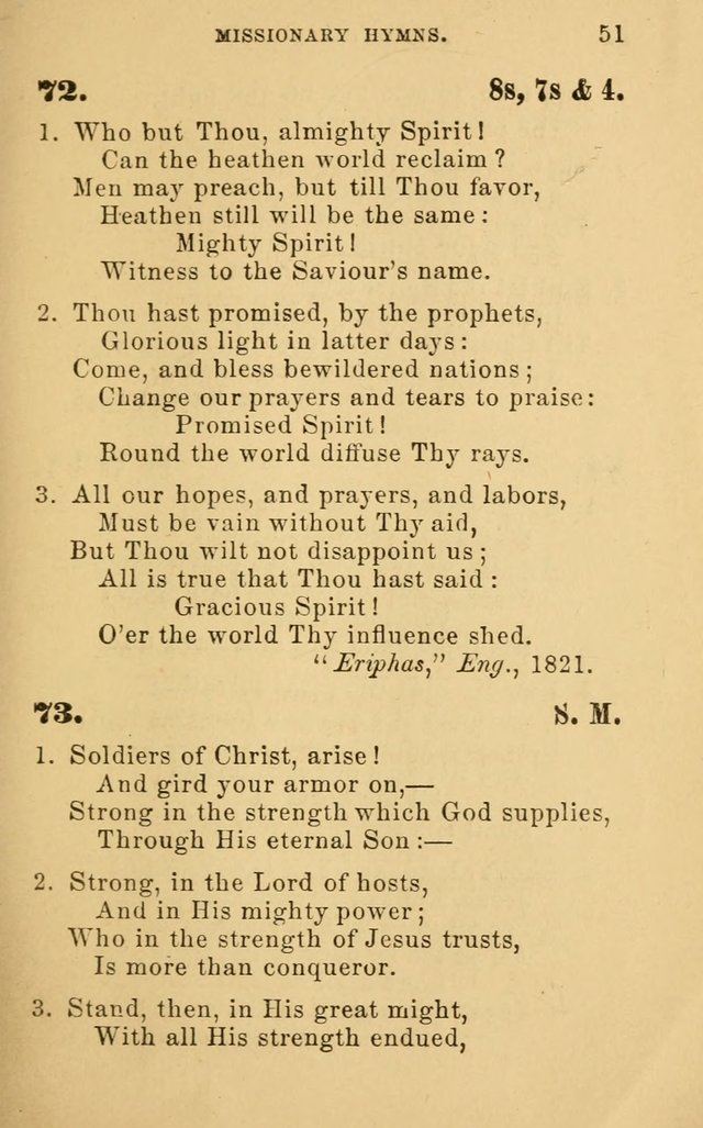 Missionary Hymns page 51