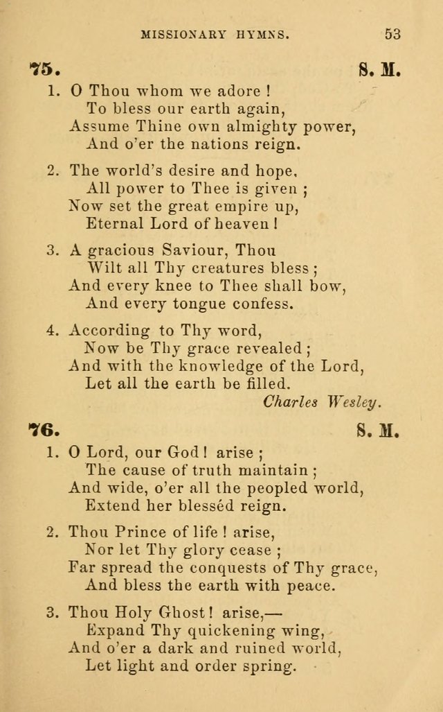 Missionary Hymns page 53