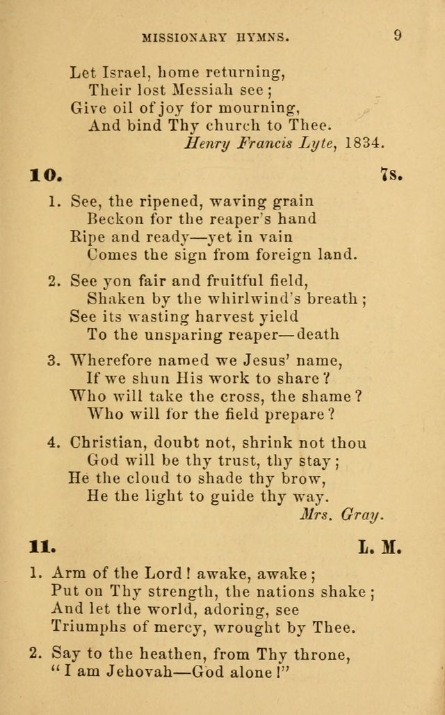 Missionary Hymns page 9
