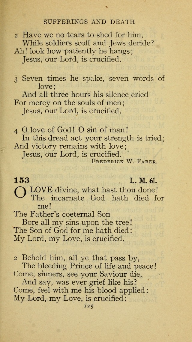 The Methodist Hymnal (Text only edition) page 125