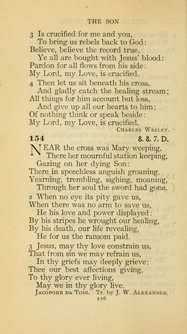 The Methodist Hymnal (Text only edition) page 126