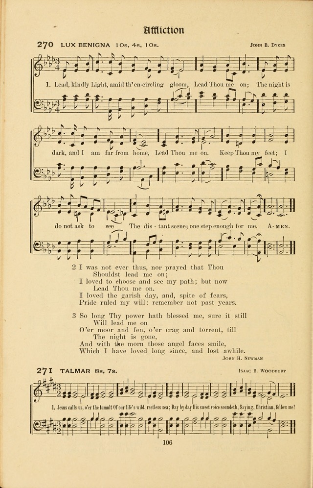 Montreat Hymns: psalms and gospel songs with responsive scripture readings page 106
