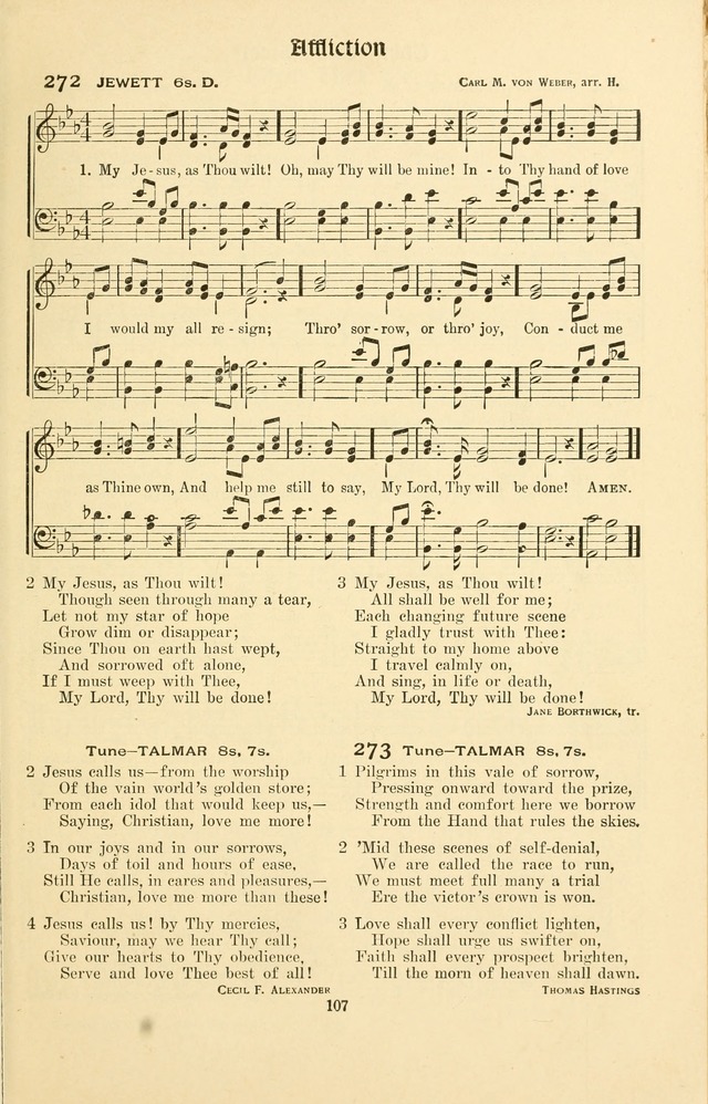 Montreat Hymns: psalms and gospel songs with responsive scripture readings page 107