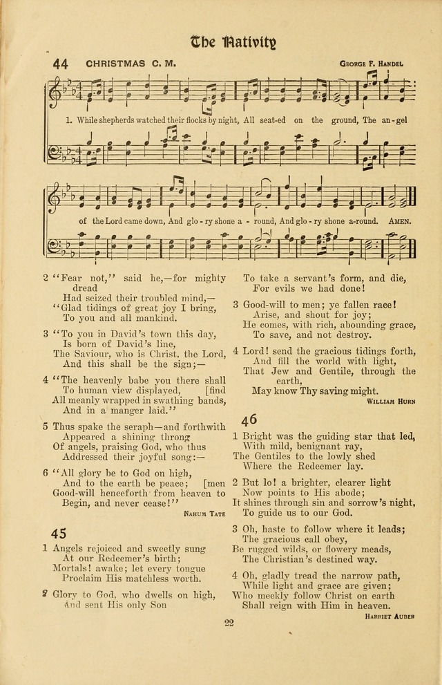 Montreat Hymns: psalms and gospel songs with responsive scripture readings page 22