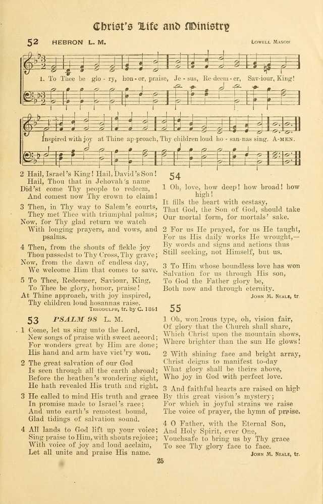 Montreat Hymns: psalms and gospel songs with responsive scripture readings page 25