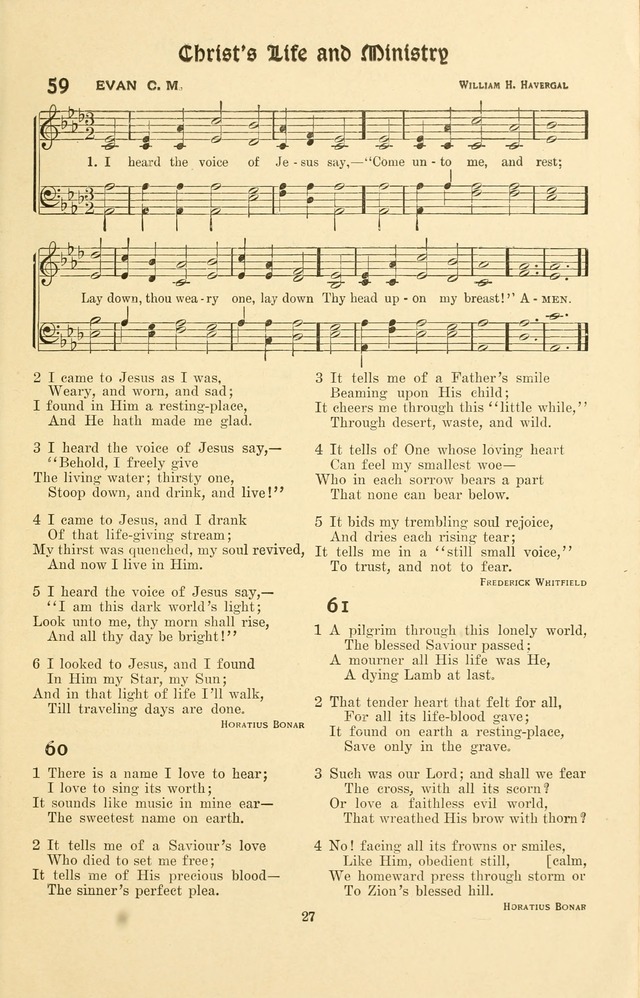 Montreat Hymns: psalms and gospel songs with responsive scripture readings page 27