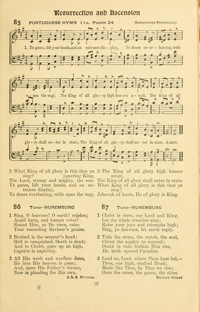 Montreat Hymns: psalms and gospel songs with responsive scripture readings page 37
