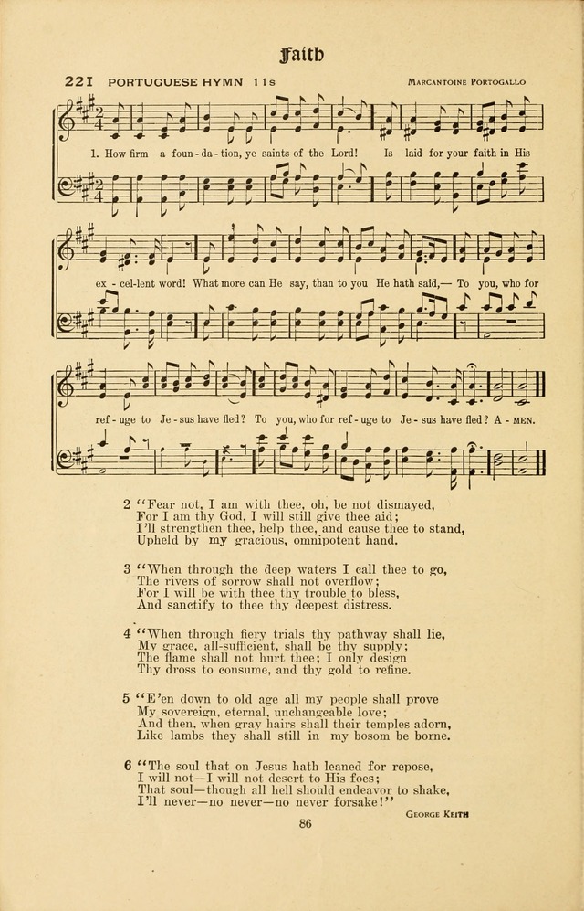Montreat Hymns: psalms and gospel songs with responsive scripture readings page 86