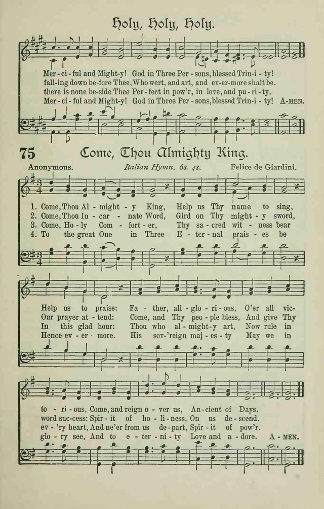 The Modern Hymnal page 65