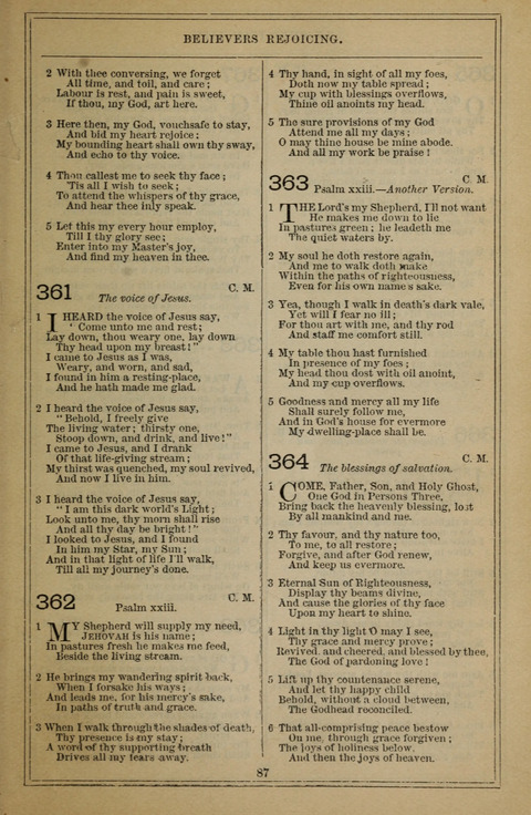 Methodist Hymn-Book page 87