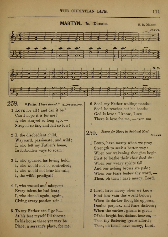 Melodies and Hymns for Divine Service in Appleton Chapel page 107