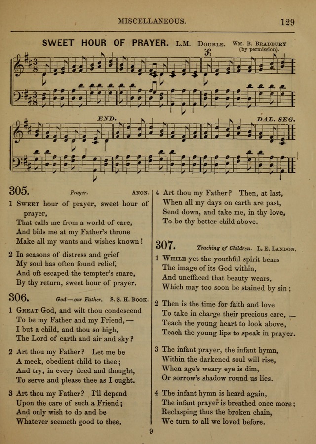 Melodies and Hymns for Divine Service in Appleton Chapel page 125