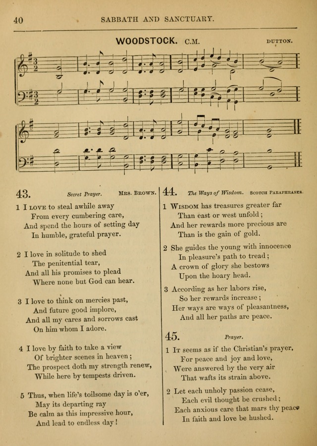 Melodies and Hymns for Divine Service in Appleton Chapel page 36