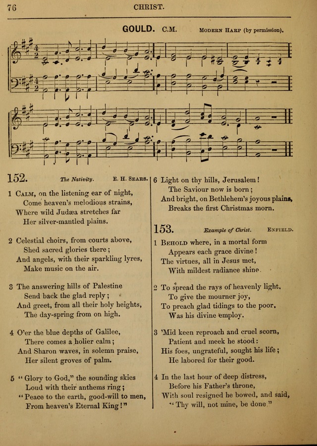Melodies and Hymns for Divine Service in Appleton Chapel page 72