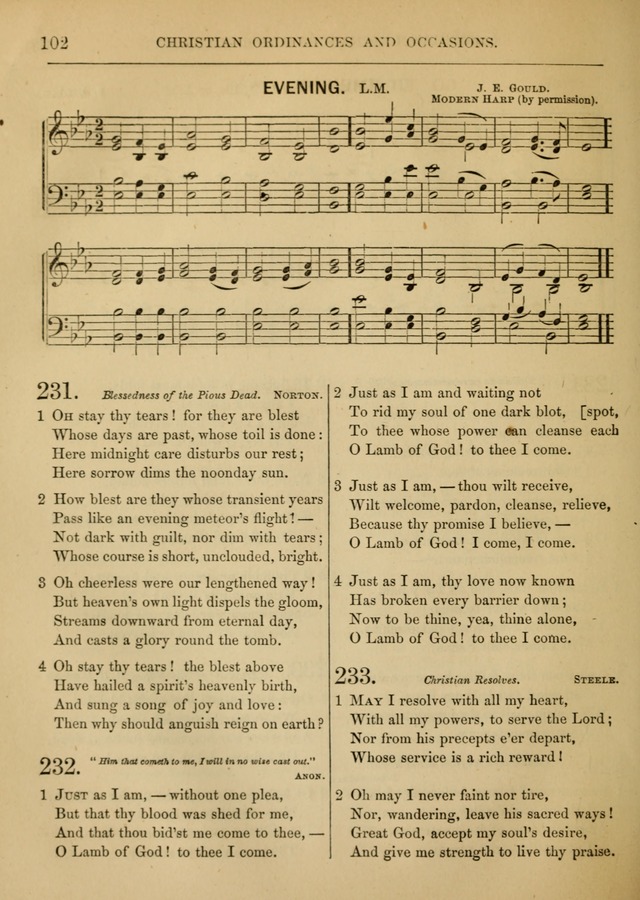Melodies and Hymns for Divine Service in Appleton Chapel page 98