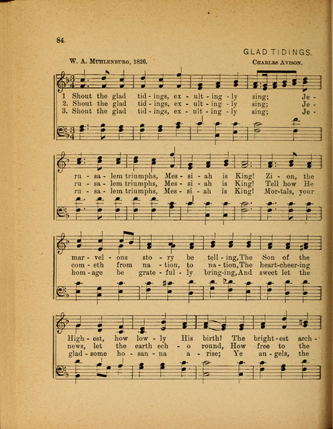 Missionary Hymnal: for the use of junior and juvenile missionary socieites page 84