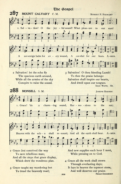 The Methodist Hymnal: Official hymnal of the methodist episcopal church and the methodist episcopal church, south page 202