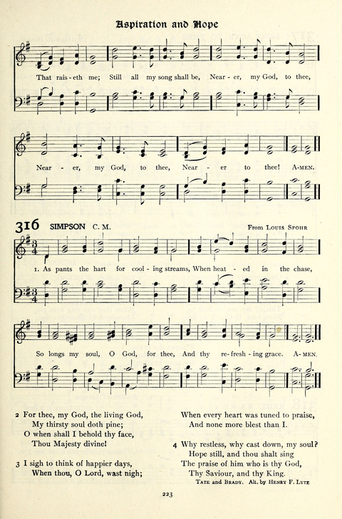 The Methodist Hymnal: Official hymnal of the methodist episcopal church and the methodist episcopal church, south page 223