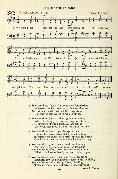 The Methodist Hymnal: Official hymnal of the methodist episcopal church and the methodist episcopal church, south page 228