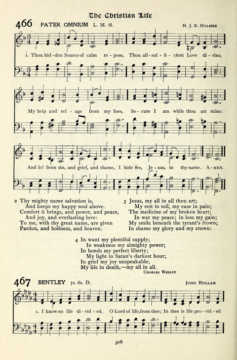 The Methodist Hymnal: Official hymnal of the methodist episcopal church and the methodist episcopal church, south page 328