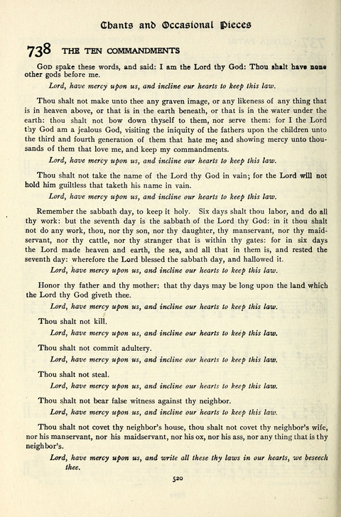The Methodist Hymnal: Official hymnal of the methodist episcopal church and the methodist episcopal church, south page 520