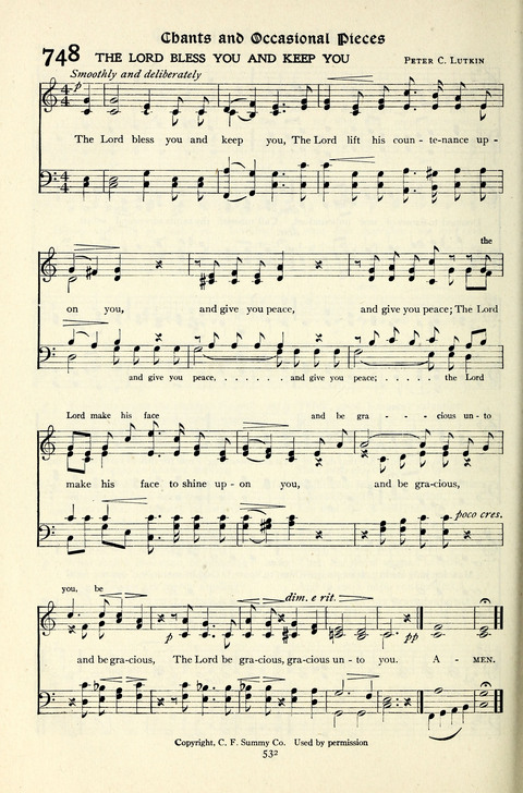 The Methodist Hymnal: Official hymnal of the methodist episcopal church and the methodist episcopal church, south page 532