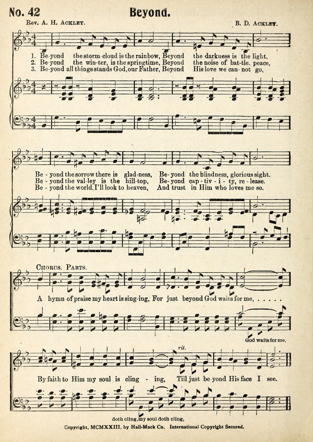 Magnificat: a Hymnal for Sunday Schools page 40