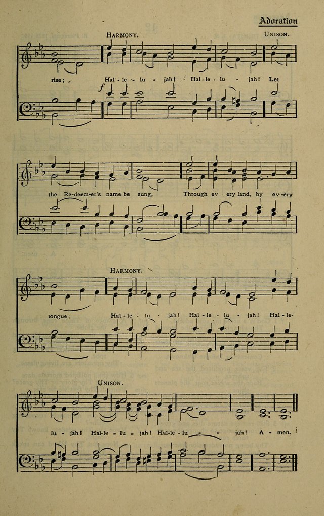 Methodist Hymn and Tune Book: official hymn book of the Methodist Church page 11