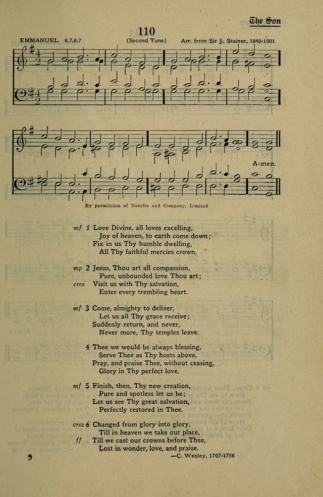 Methodist Hymn and Tune Book: official hymn book of the Methodist Church page 121
