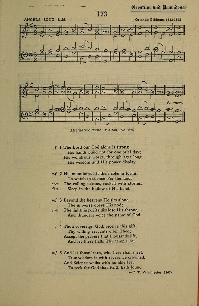 Methodist Hymn and Tune Book: official hymn book of the Methodist Church page 191