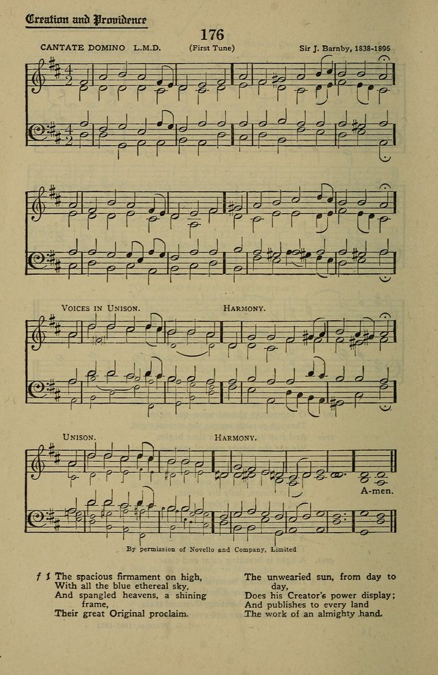 Methodist Hymn and Tune Book: official hymn book of the Methodist Church page 194