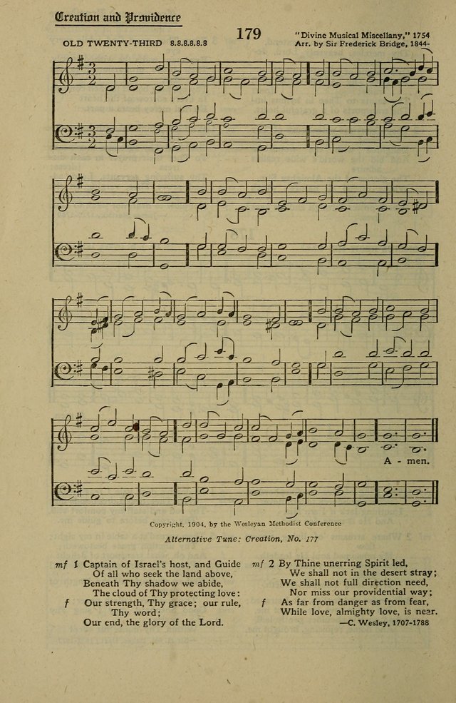 Methodist Hymn and Tune Book: official hymn book of the Methodist Church page 198