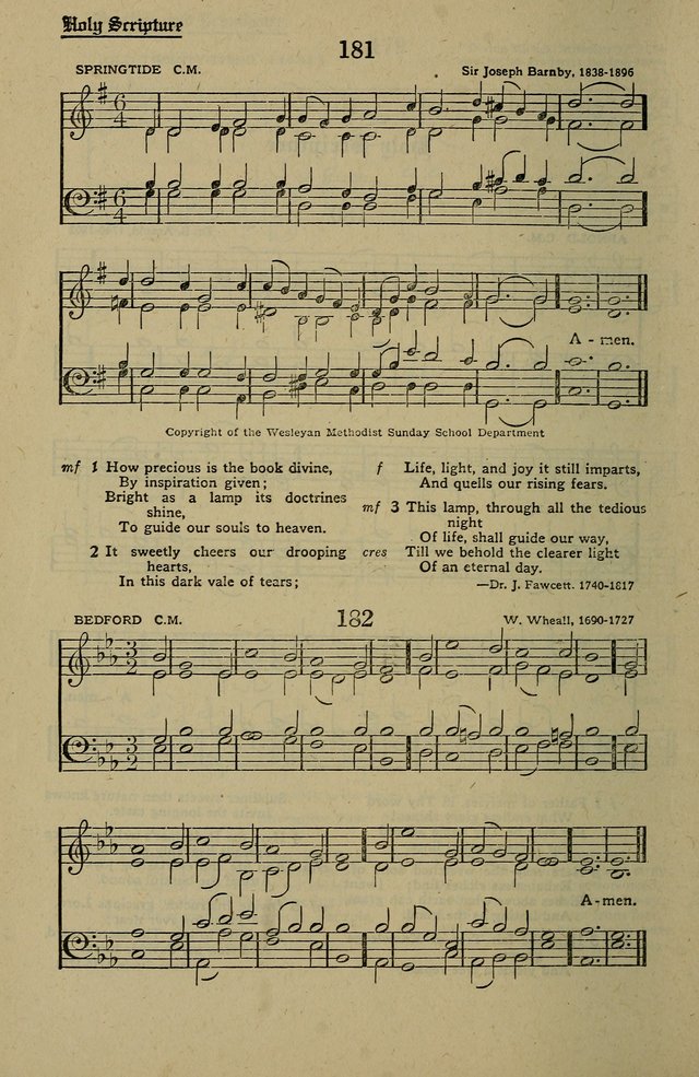 Methodist Hymn and Tune Book: official hymn book of the Methodist Church page 200