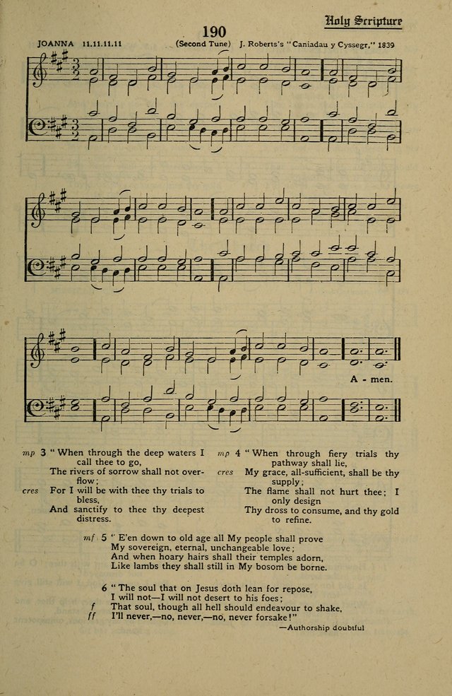 Methodist Hymn and Tune Book: official hymn book of the Methodist Church page 209