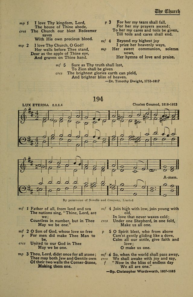 Methodist Hymn and Tune Book: official hymn book of the Methodist Church page 213