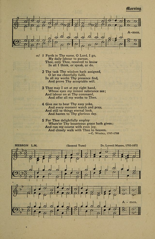 Methodist Hymn and Tune Book: official hymn book of the Methodist Church page 219