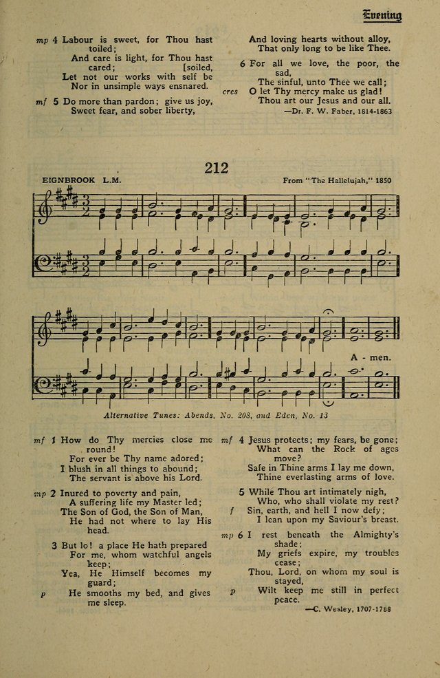 Methodist Hymn and Tune Book: official hymn book of the Methodist Church page 231