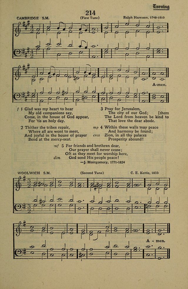 Methodist Hymn and Tune Book: official hymn book of the Methodist Church page 233