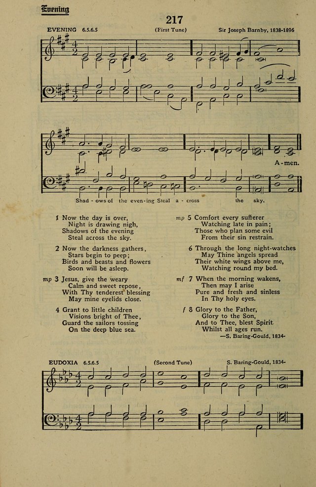 Methodist Hymn and Tune Book: official hymn book of the Methodist Church page 236