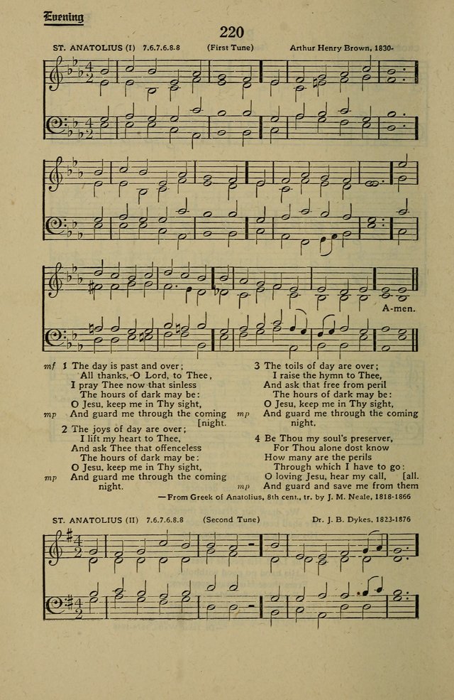 Methodist Hymn and Tune Book: official hymn book of the Methodist Church page 240