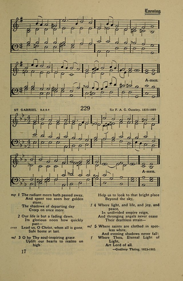 Methodist Hymn and Tune Book: official hymn book of the Methodist Church page 249