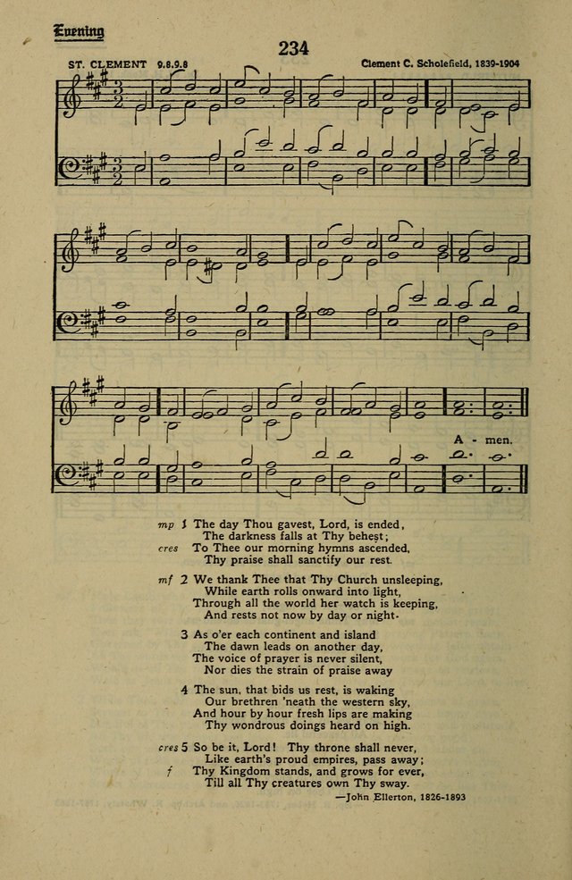 Methodist Hymn and Tune Book: official hymn book of the Methodist Church page 254