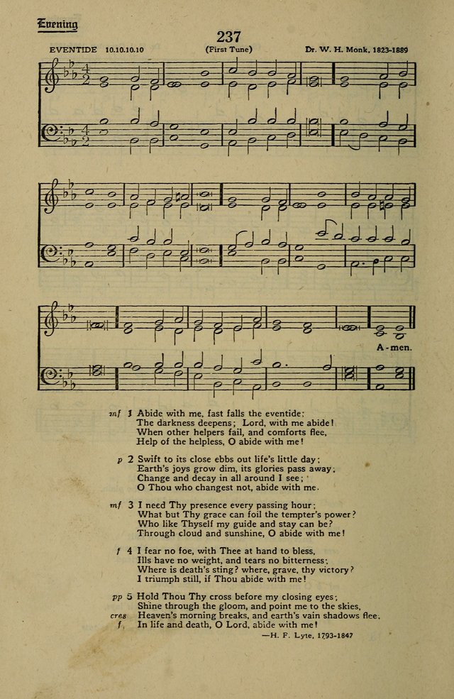 Methodist Hymn and Tune Book: official hymn book of the Methodist Church page 258