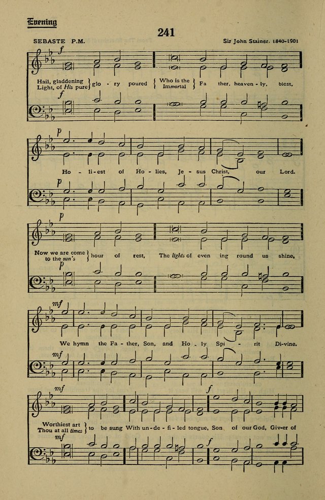 Methodist Hymn and Tune Book: official hymn book of the Methodist Church page 264