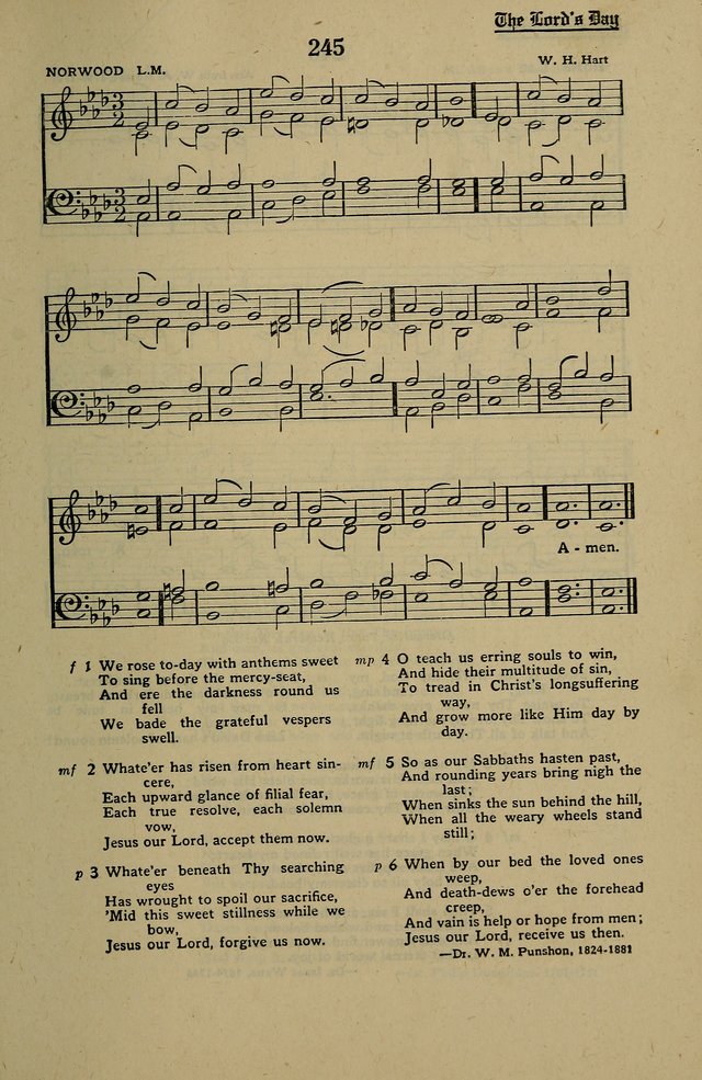 Methodist Hymn and Tune Book: official hymn book of the Methodist Church page 269