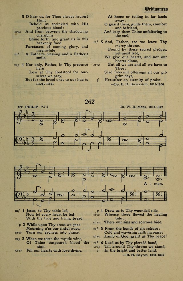 Methodist Hymn and Tune Book: official hymn book of the Methodist Church page 285