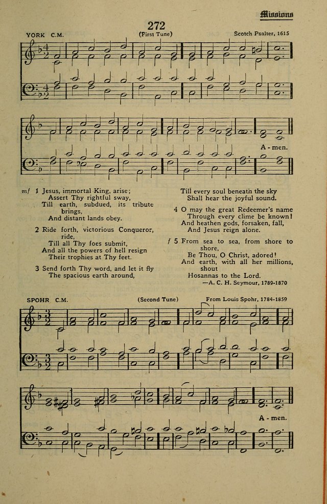 Methodist Hymn and Tune Book: official hymn book of the Methodist Church page 295