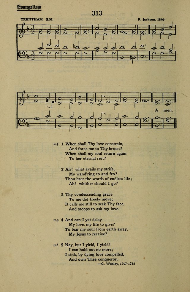 Methodist Hymn and Tune Book: official hymn book of the Methodist Church page 342